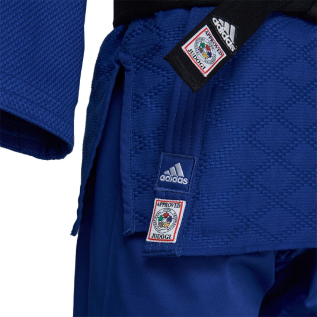 Judogi Adidas blu omologato IJF Champion III Slimfit Fight Club