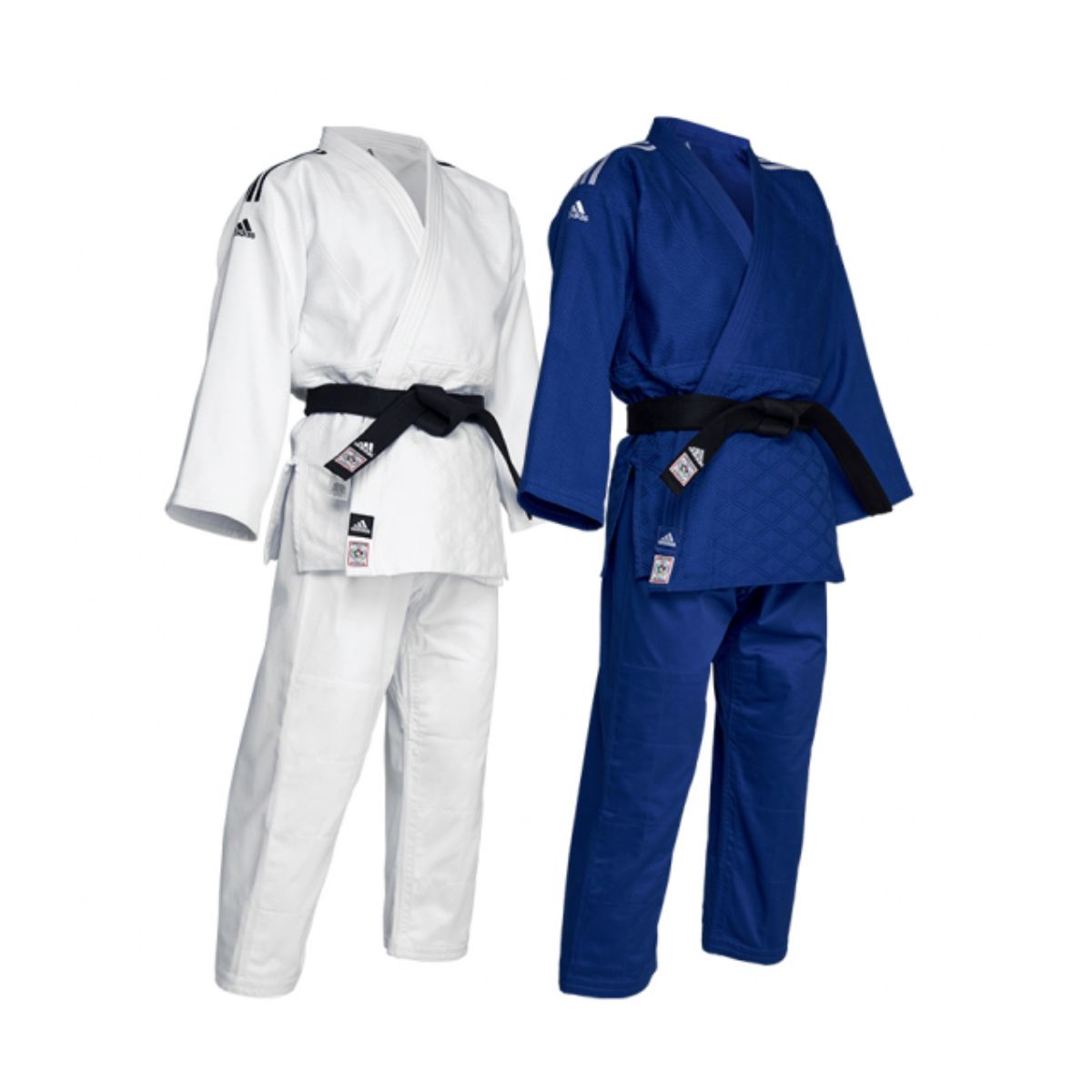 Judogi Adidas blu omologato IJF Champion III Slimfit Fight Club Store