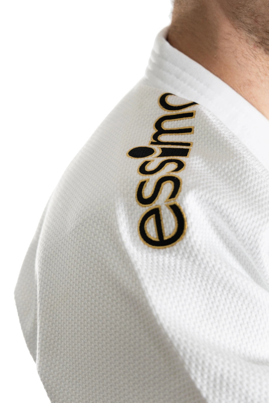 IJF APPROVED Essimo Gold Judogi White