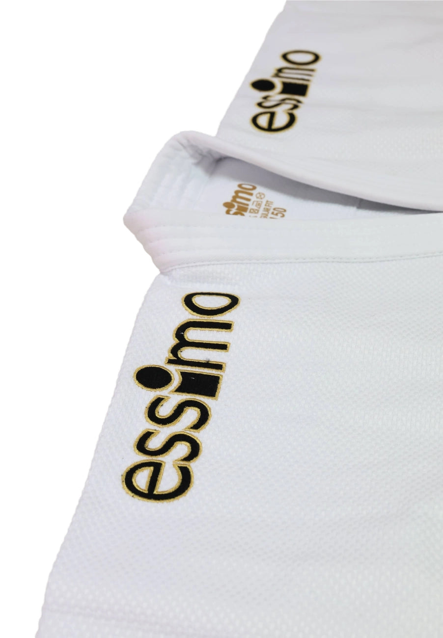 IJF APPROVED Essimo Gold Judogi White