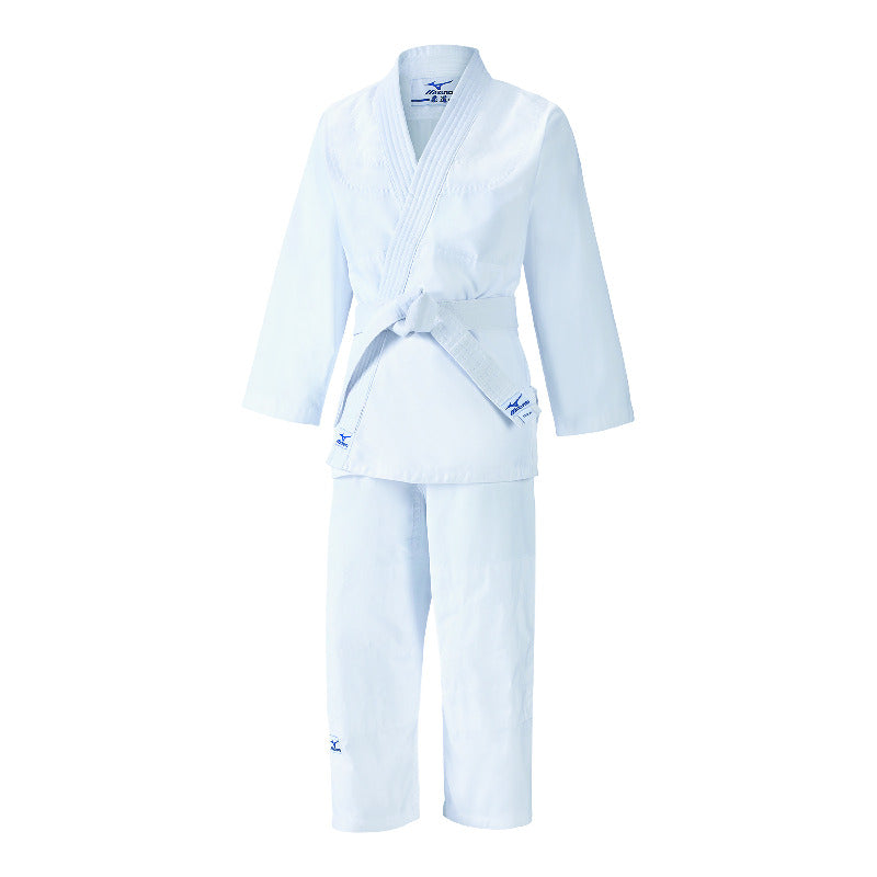 DANRHO Karategi Shiro Plus Kimono Da Karate In Cotone 100% - Peso 9 Oz, Taglio Largo, Con Cintura Bianca, Taglie Da 100 A 200 Cm, Per Principianti E Atleti