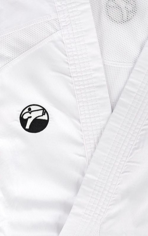 karategi Tokaido da kumite WKF .Logo Tokaido ricamato sulla giacca
