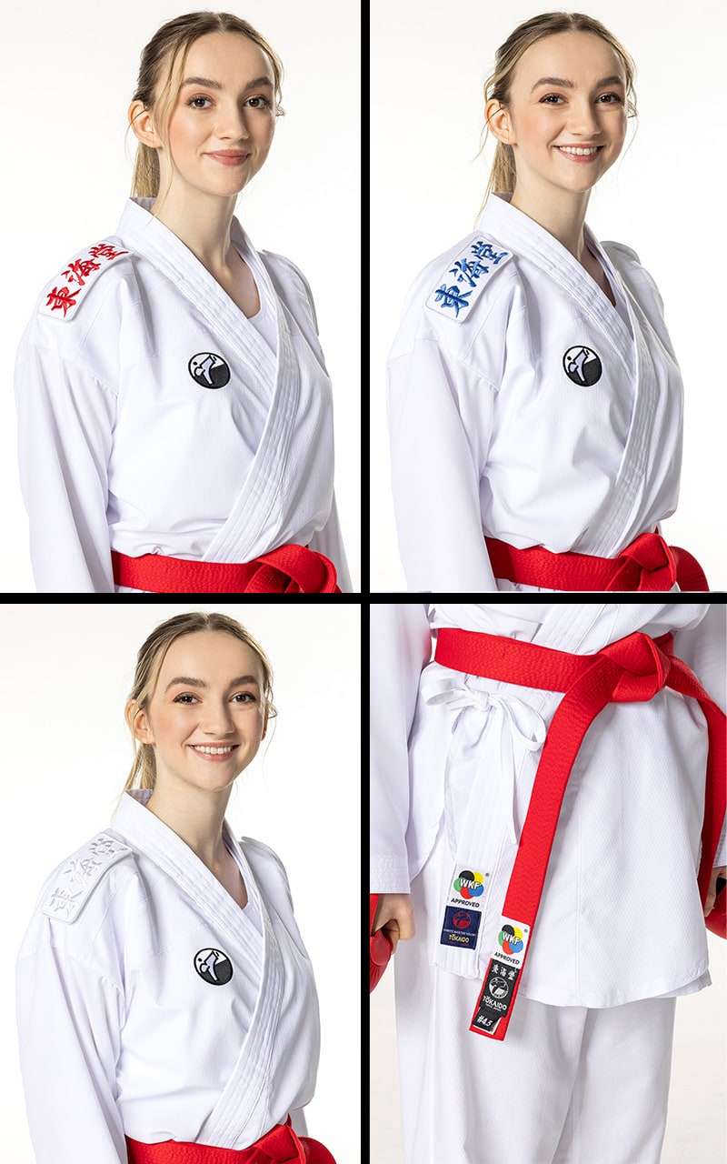 KARATEGI KUMITE Tokaido WKF Velcro Slim Fit