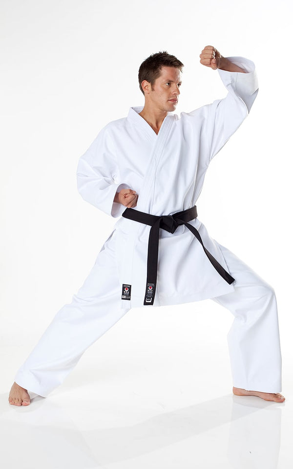 Karategi Tokaido Tsunami Silver JKA - 12 oz Algodón Profesional