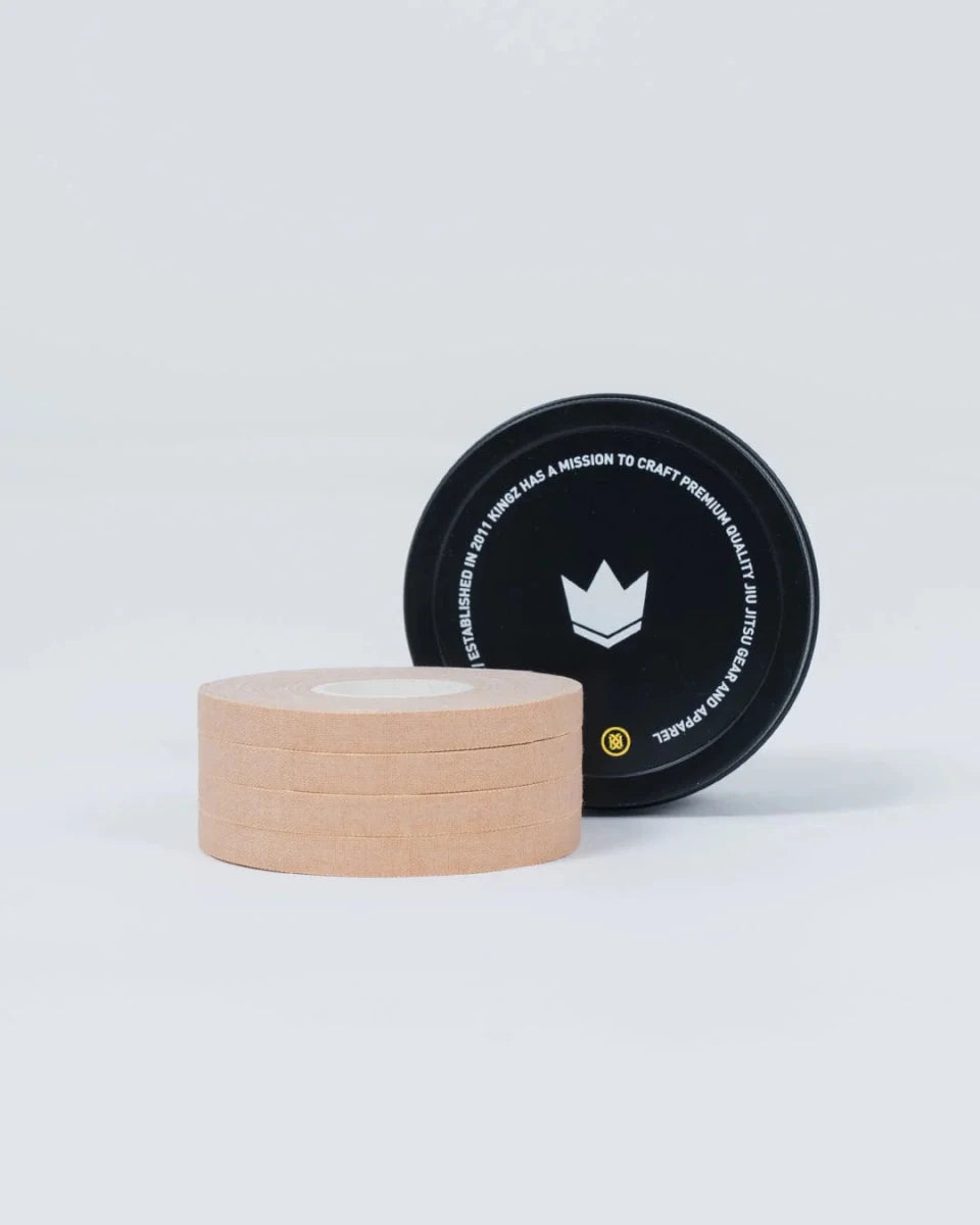 Kingz Finger Tape – Nastro per Dita BJJ con Custodia 4 Rotoli - Fight Club Store