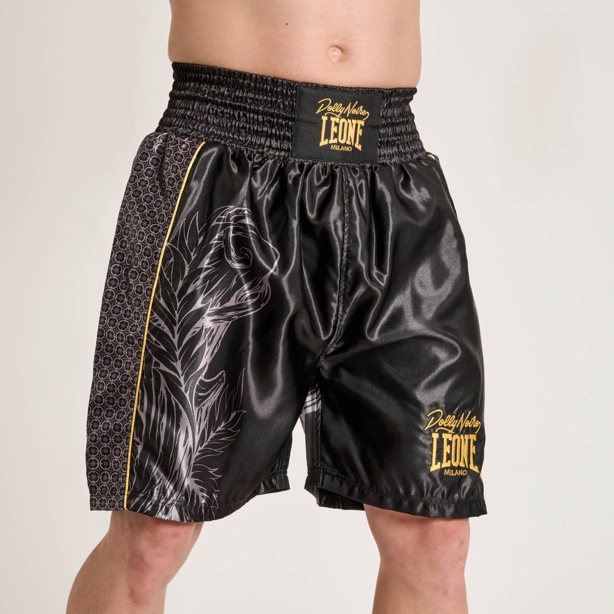Short de boxe Leone X Dolly Noire - vue de face