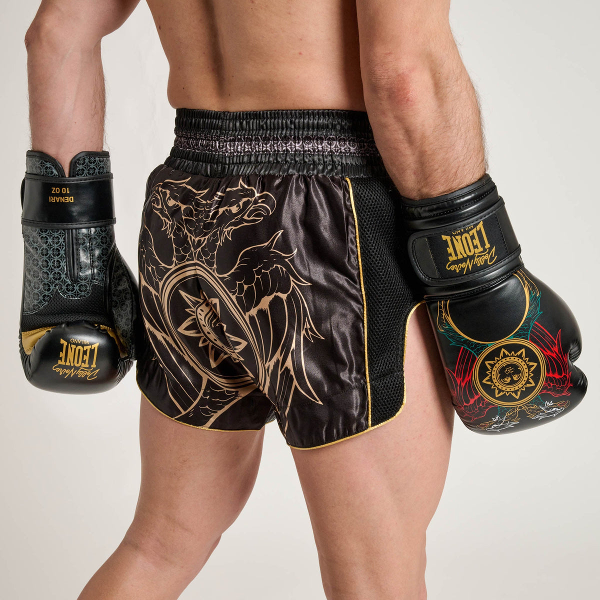 Leone X Dolly Noire Kick/Thai Shorts - Detailansicht 2