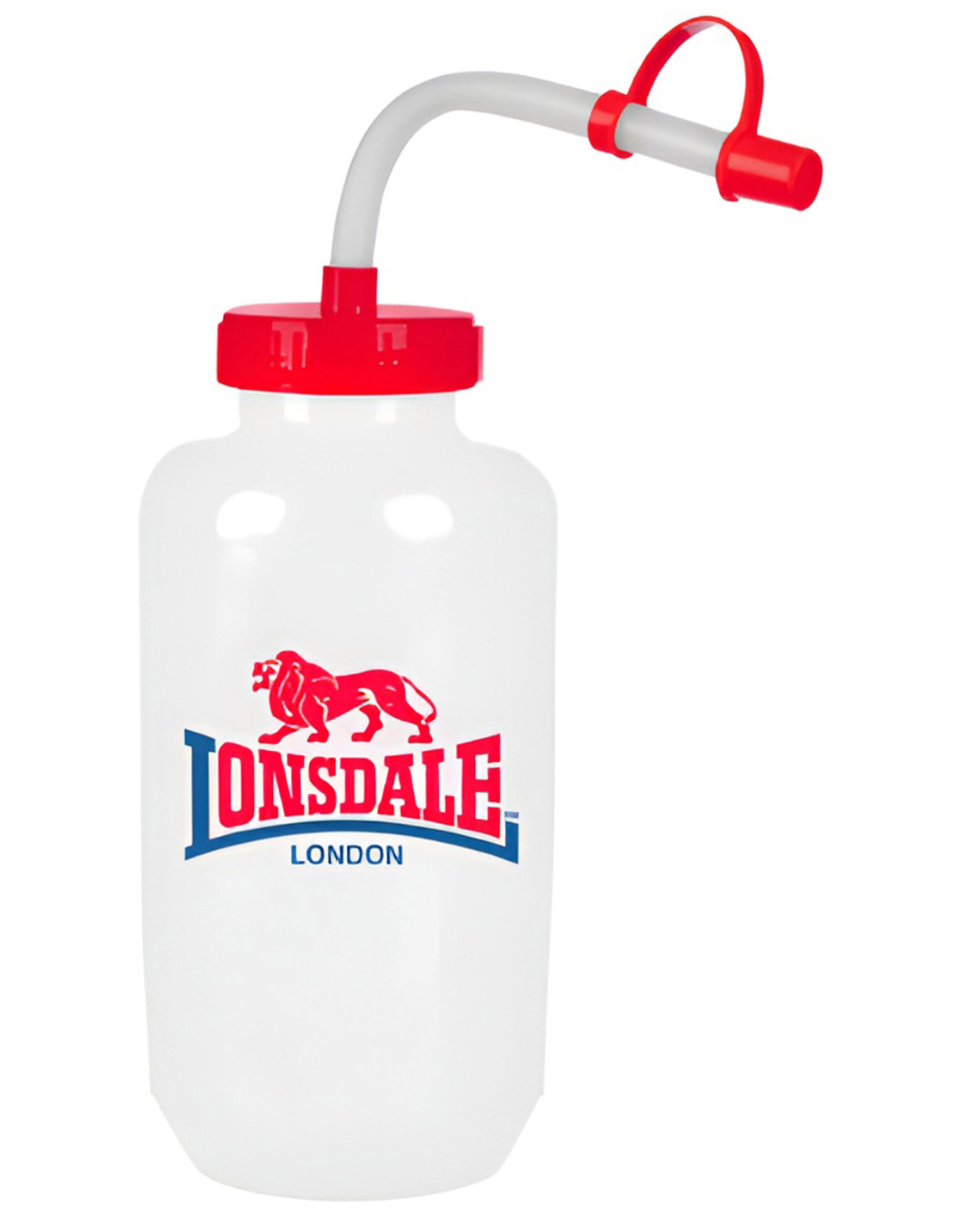 Borraccia professionale Lonsdale da 1 litro con cannuccia 