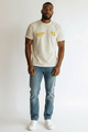 T Shirt Booster Bangkok Series bianco indossata