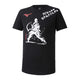 Tricou Mizuno karate cu imprimeu în față. Culoare neagră