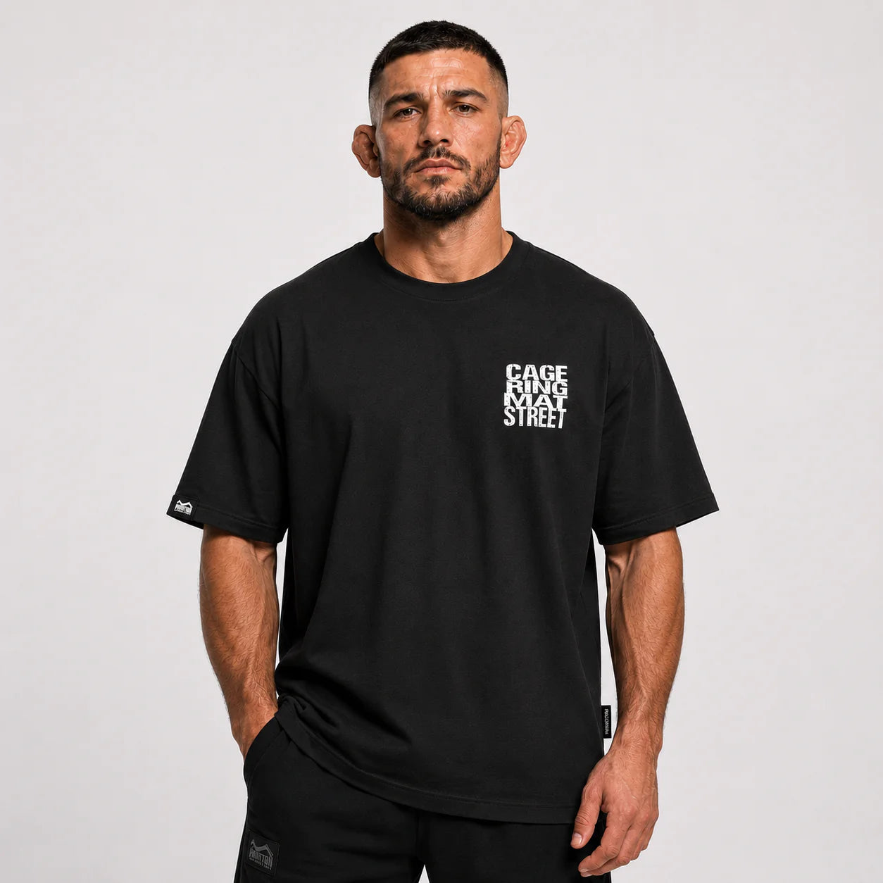 T-shirt oversize « Cage Ring Mat Street » Phantom Athletics