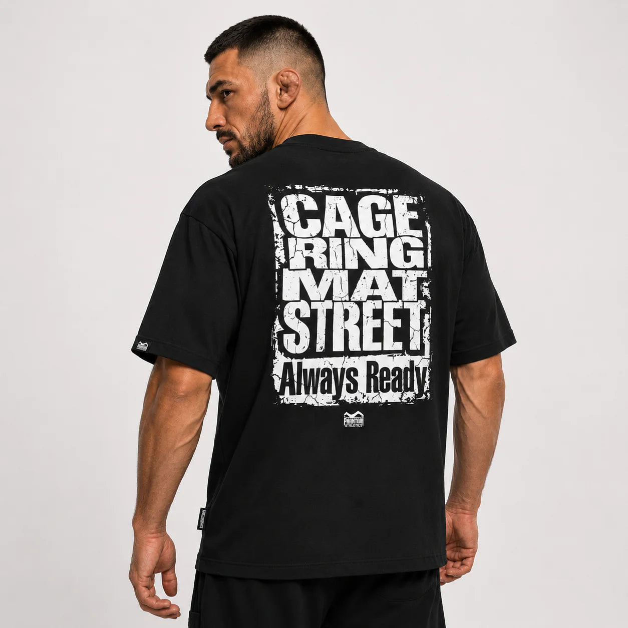 T-shirt oversize « Cage Ring Mat Street » Phantom Athletics