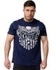 alt SEO img1: Tapout Westlake marinblå sport-t-shirt framtill