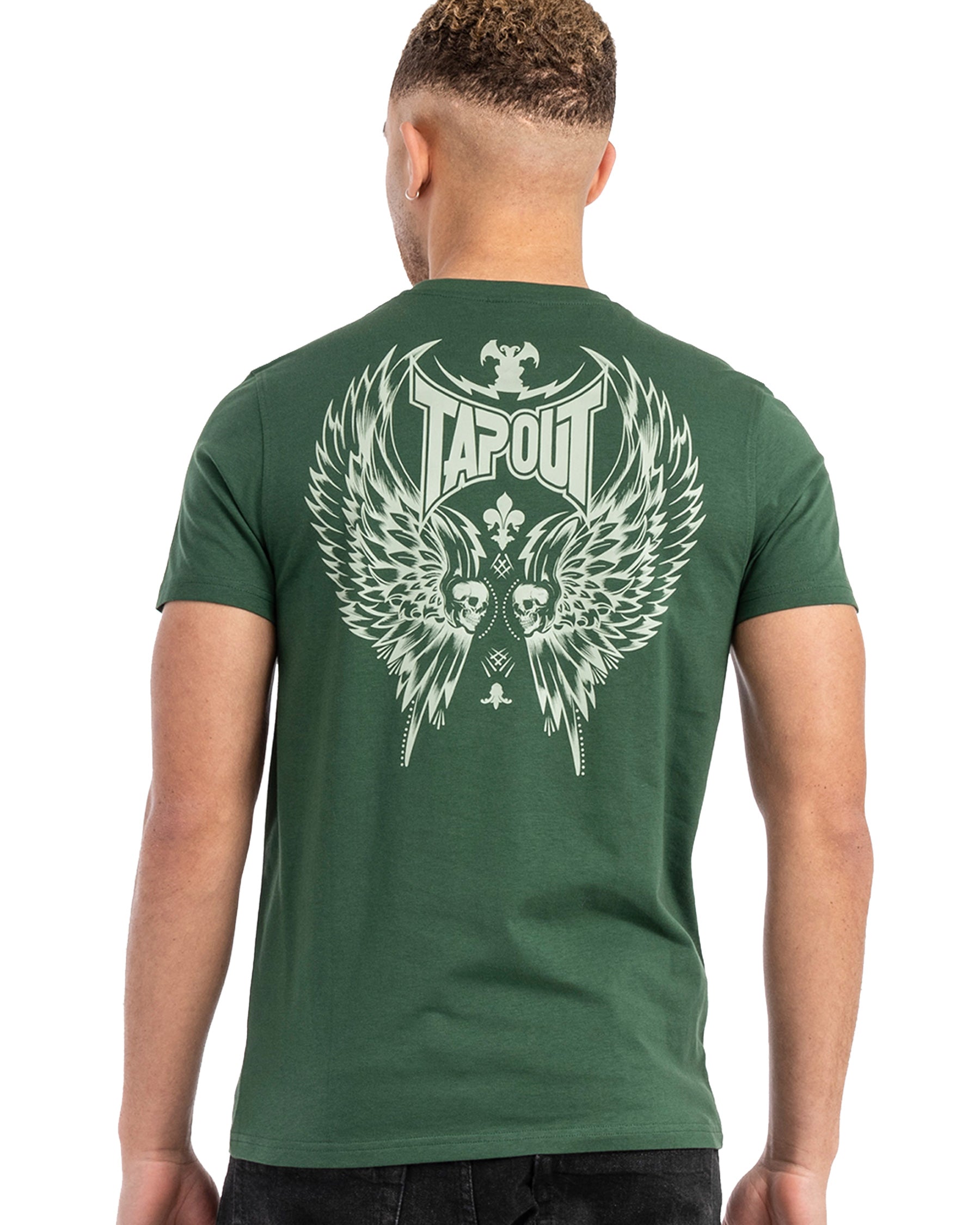Pánské tričko Tapout Masked Tričko Tapout v detailu bavlněného žerzeje