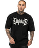 Tapout Simply Believe Kaos Pria Seni Bela Diri Bagian Depan Hitam