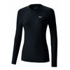 MIZUNO T-SHIRT FEMMINILE A COMPRESSIONE MANICA LUNGA