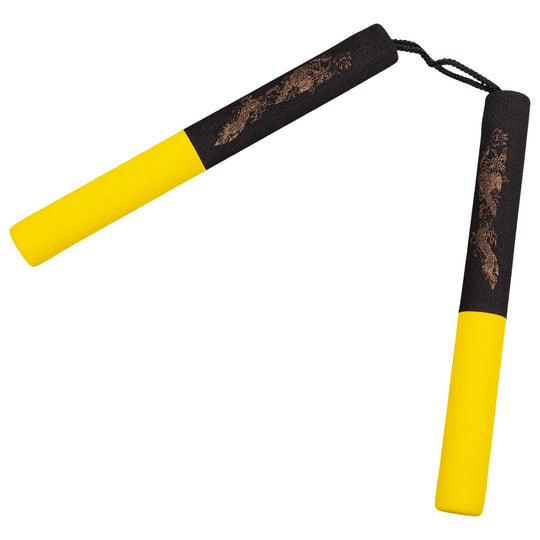 Metal Boks Halatlı Köpük Nunchaku - arkadan görünüm