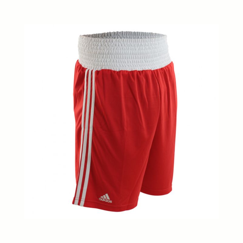 Pantaloncini adidas bianchi con strisce rosse shop