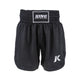 Calção de boxe K King Apex Pro preto em tecido 100% poliéster leve e resistente