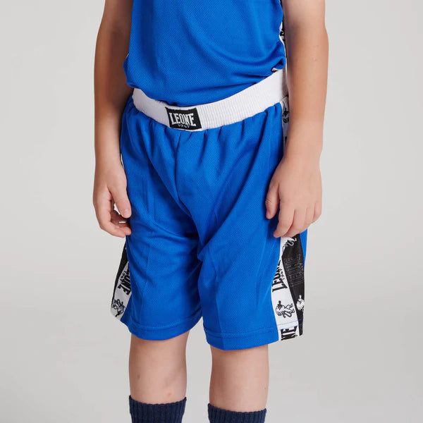 Pantaloncini Boxe Leone Bambini Iconic – Il Primo Passo sul Ring