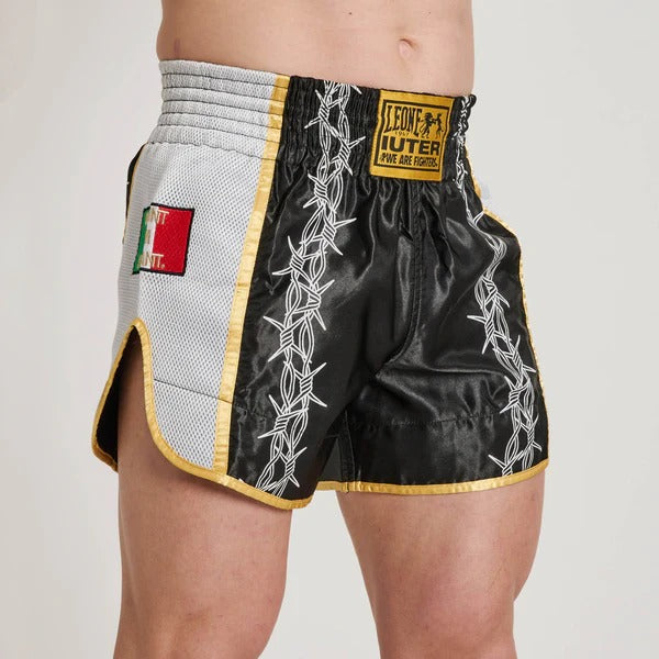 pantaloncini-kick-thai-leone-x-iuter-barbed-wire-fianco-bandiera