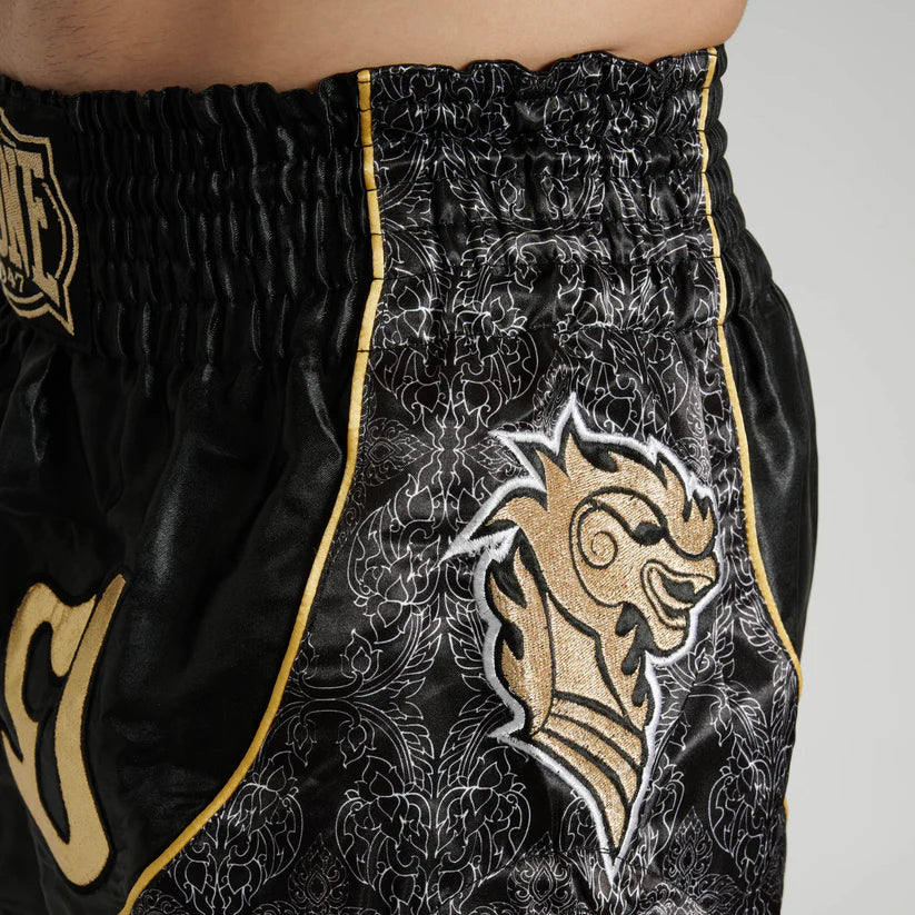 Pantaloncini Leone Elite Spacchi Laterali Kick Boxing Muay Thai
