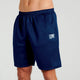 Vista frontale dei pantaloncini Leone 1947 Logo Cool Touch in blu scuro navy