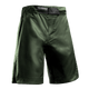 Vista frontale dei pantaloncini MMA Hayabusa Core Full-Length verdi con sistema di chiusura dual-lock