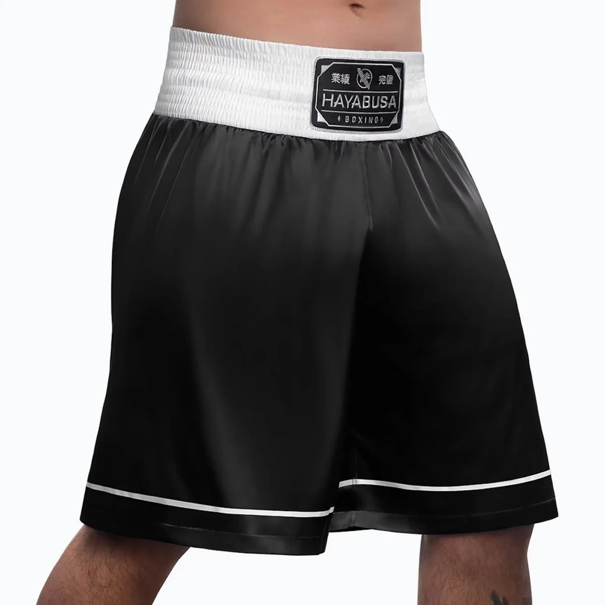 Short de boxe Hayabusa devant noir