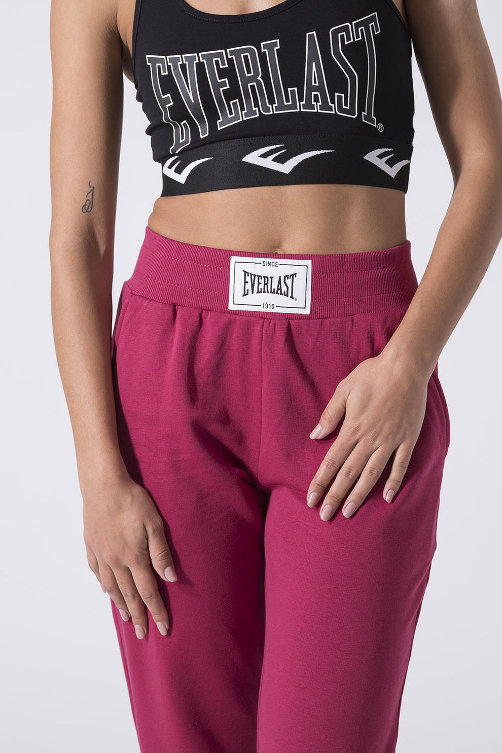 Iconic Everlast Trousers with Bottom Cuff - detail view