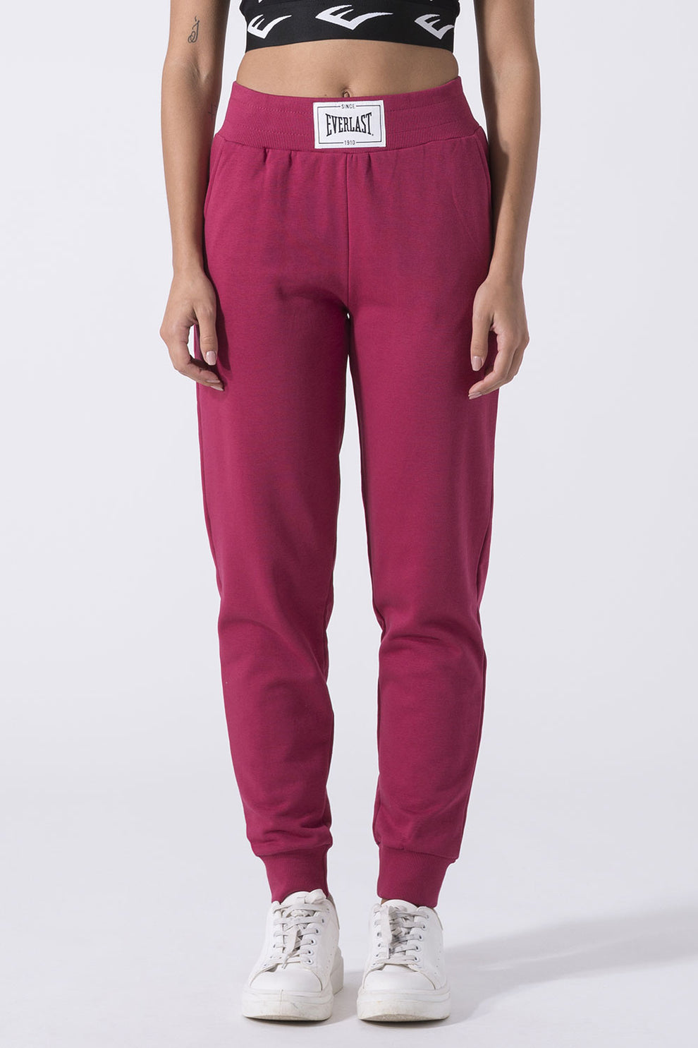 Iconic Everlast Bottom Cuff Trousers - front view
