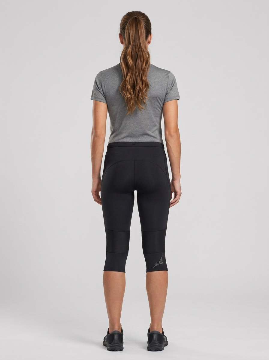 Pantaloni Compressione Mizuno Capri - vista dettaglio