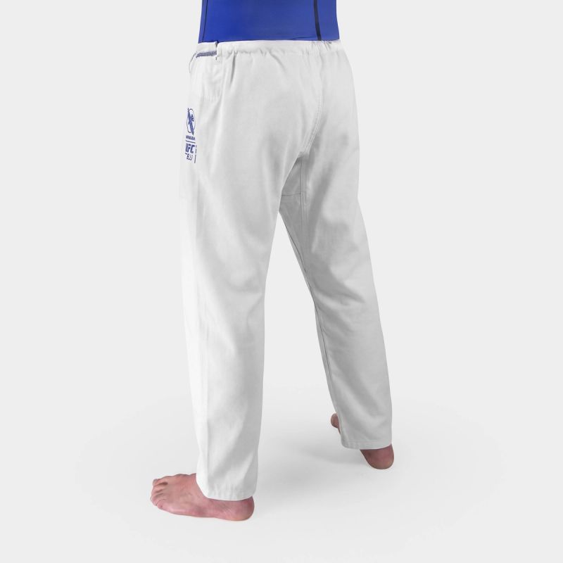Hayabusa Fight UFC BJJ Twill Gi Pantalon Bleu Dos MMA
