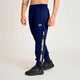 Vista frontale dei pantaloni tecnici Leone 1947 Stripe '47 in blu navy