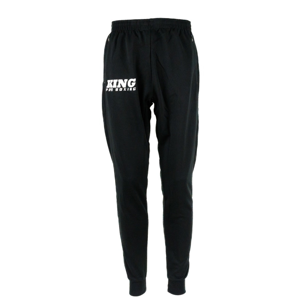 Vista laterale dei pantaloni della tuta KPB REVO con vestibilità regular fit.