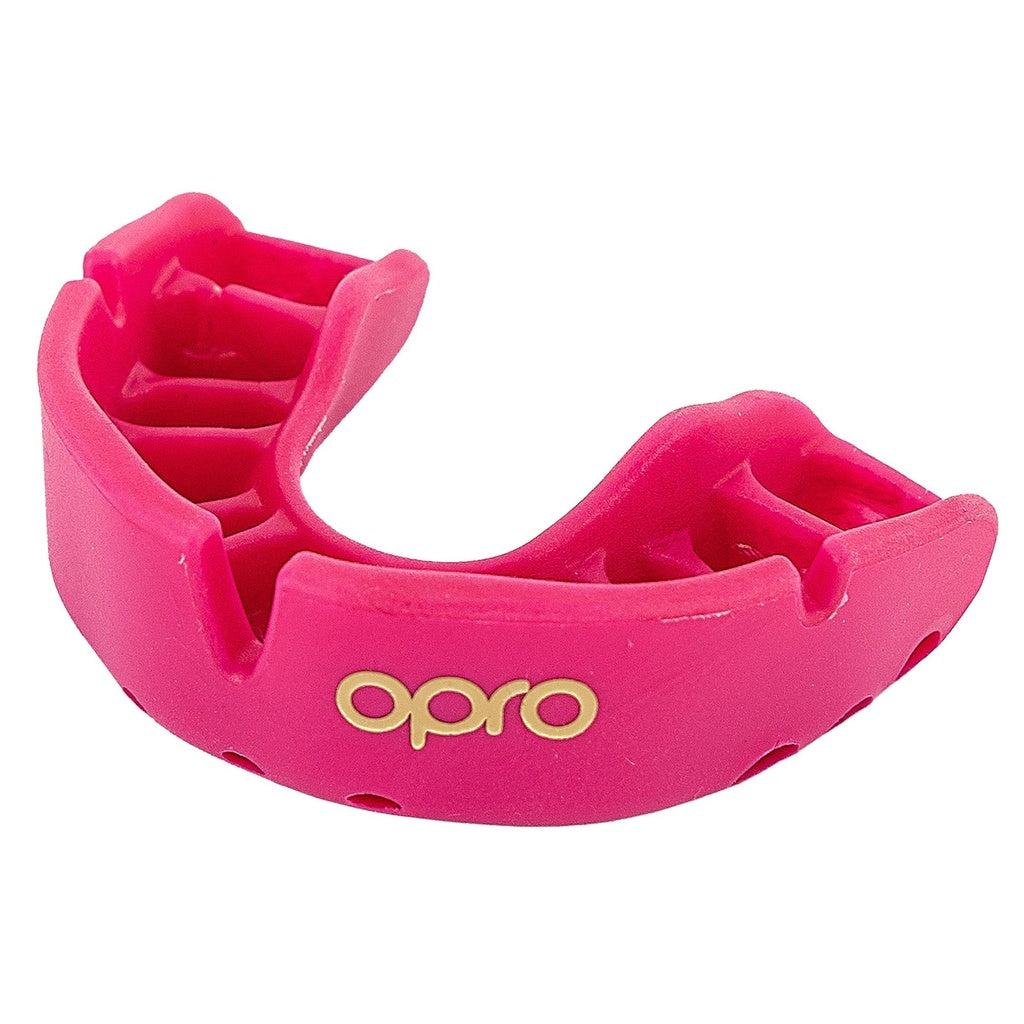 Paradenti Rosa Gold Level - vista frontale