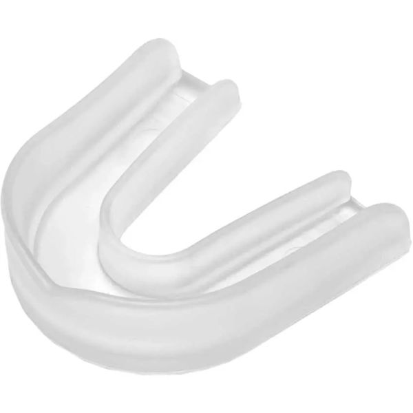 Protector bucal individual termomoldeable Everlast transparente - vista frontal