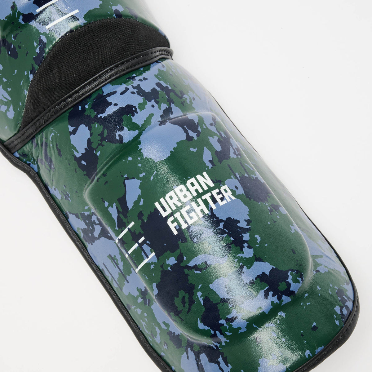 Paratibia Urban Fighter Camouflage/Blu - vista dettaglio 3