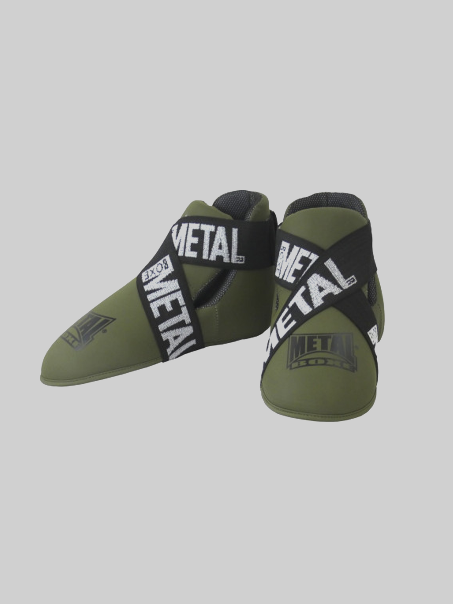 Full Contact Kickboxing Foot Guards Metal Boxe
