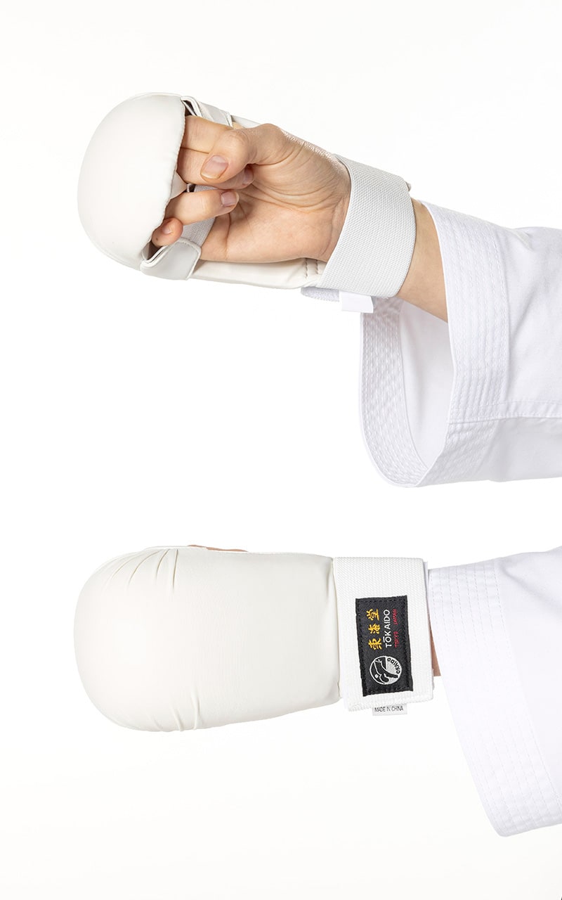 uniform handschuhe weiß Weiße Karate Handschuhe Tokaido