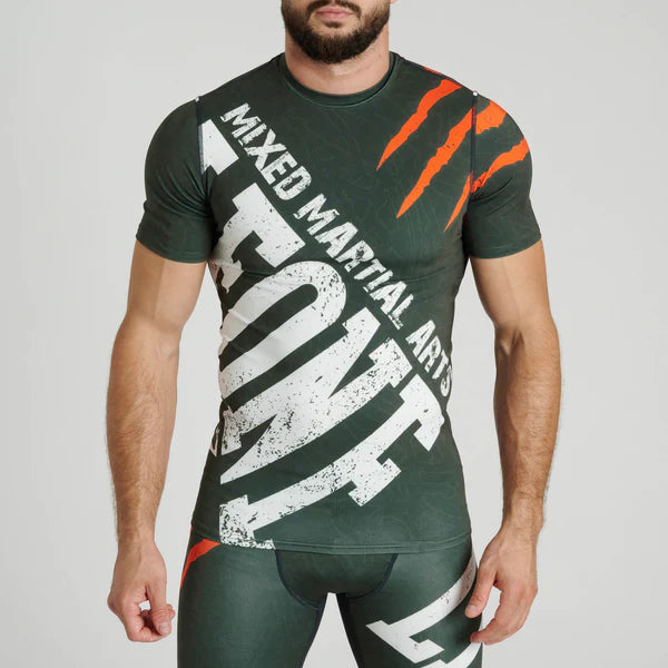 Lycra Leone 1947 Primal Instinct Manga Corta
