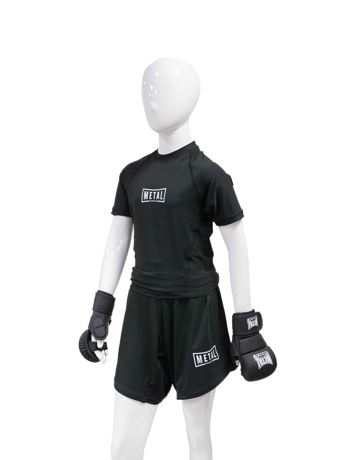 Rashguard MMA Kids Metal Boxing - front view
