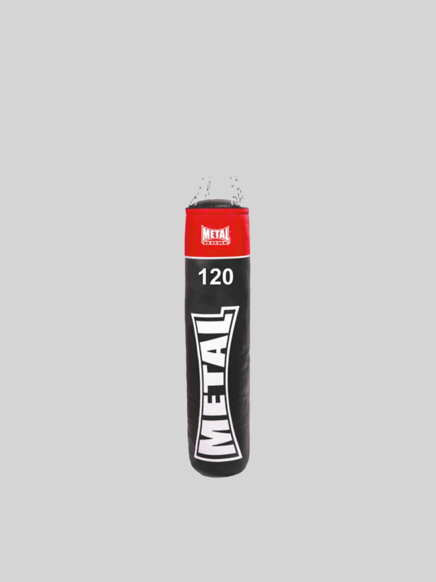 Full Metal Boxing Club Line boxningssäck, höjd 120 cm, vikt 35 kg, för armträning.