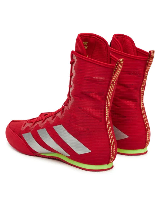 Scarpe Boxe Adidas Box Hog 4 Rosso Argento
