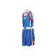 Vista frontale set boxe bambini Metal Boxe blu per allenamento