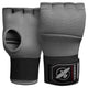 Coppia di sottoguanti in gel Hayabusa Quick Wraps grigi, vista frontale