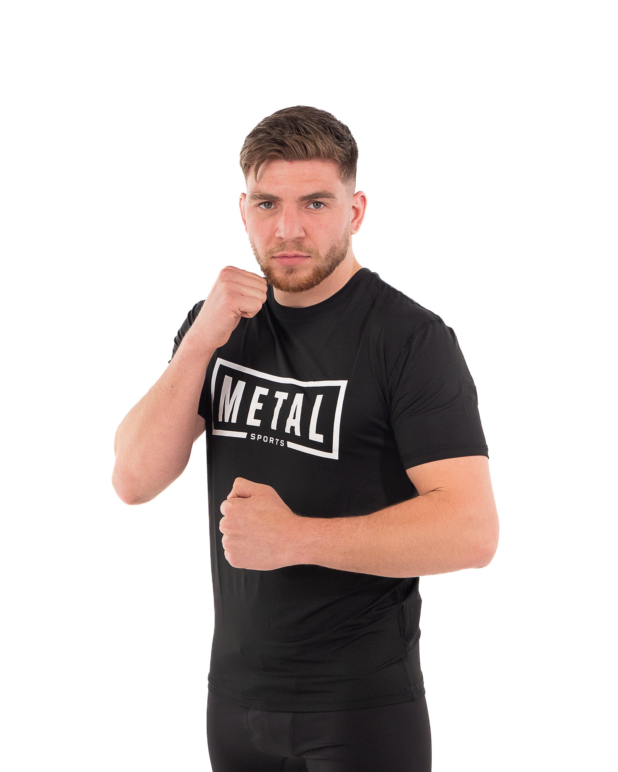 Trainings-T-Shirt Metal Boxe Metal Sports
