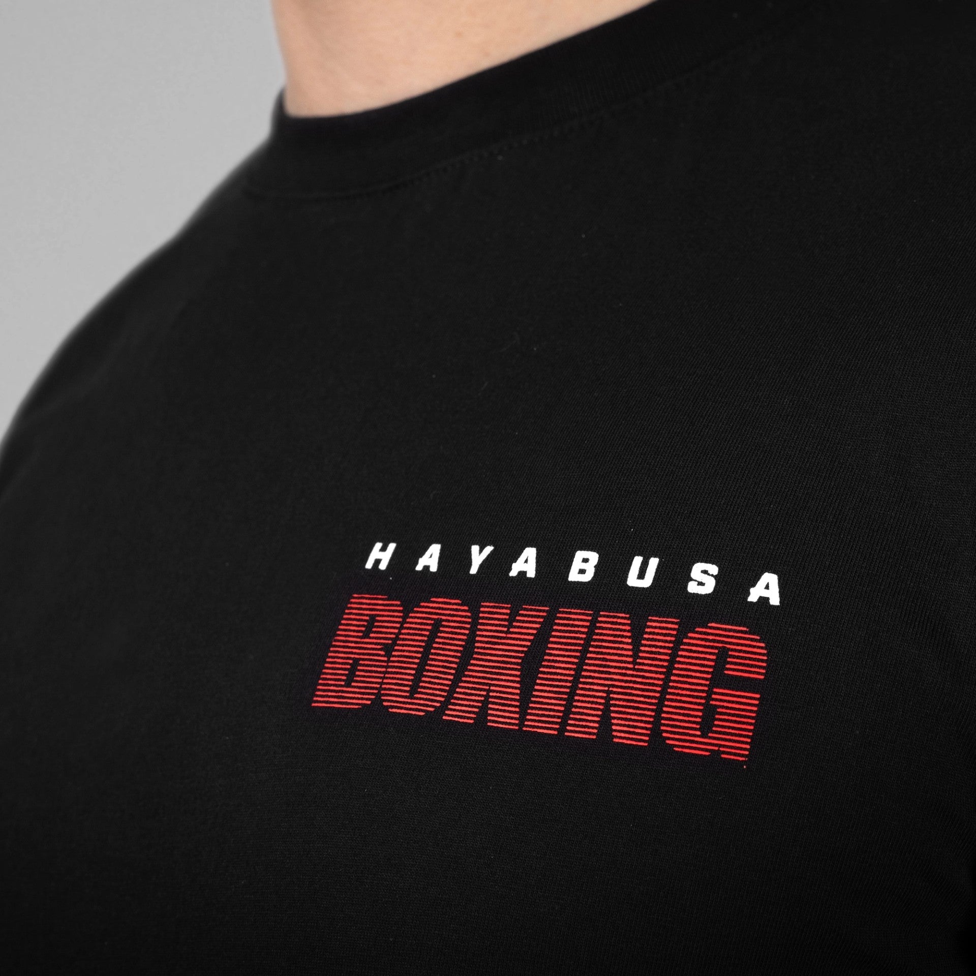 Kaos "Tinju" Hayabusa Disiplin - tampilan detail