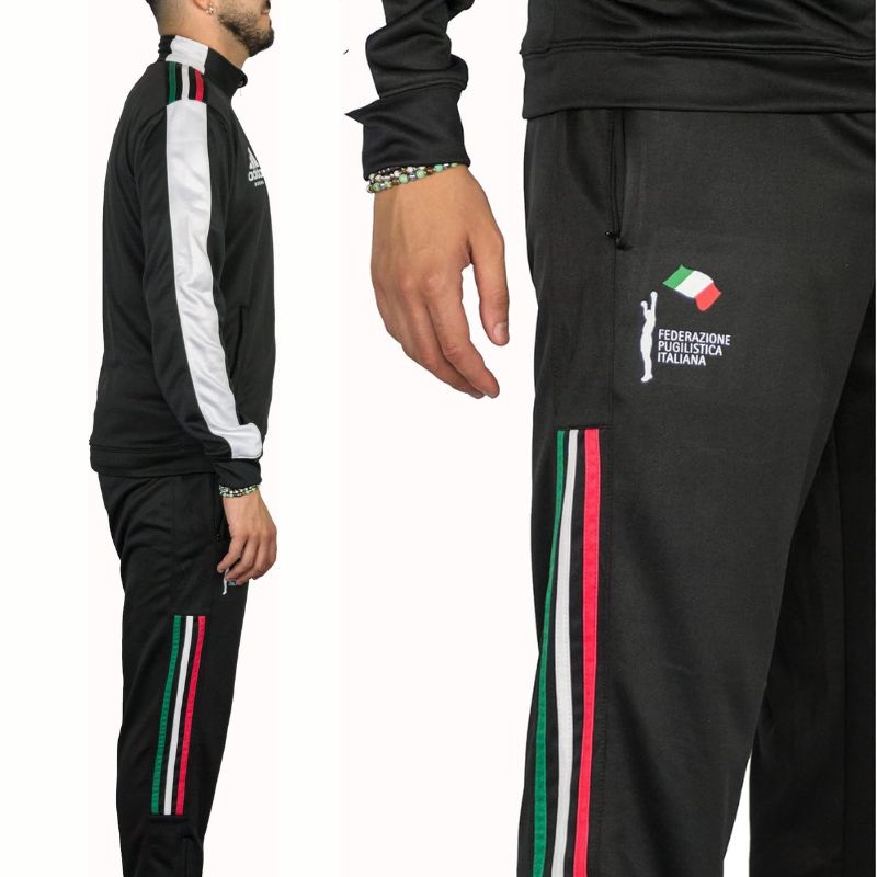 Nazionale Italiana Maglia Tuta Adidas Tuta Completa Boxe Adidas