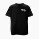 T-shirt Twins Special 02 nera in cotone morbido vista frontale